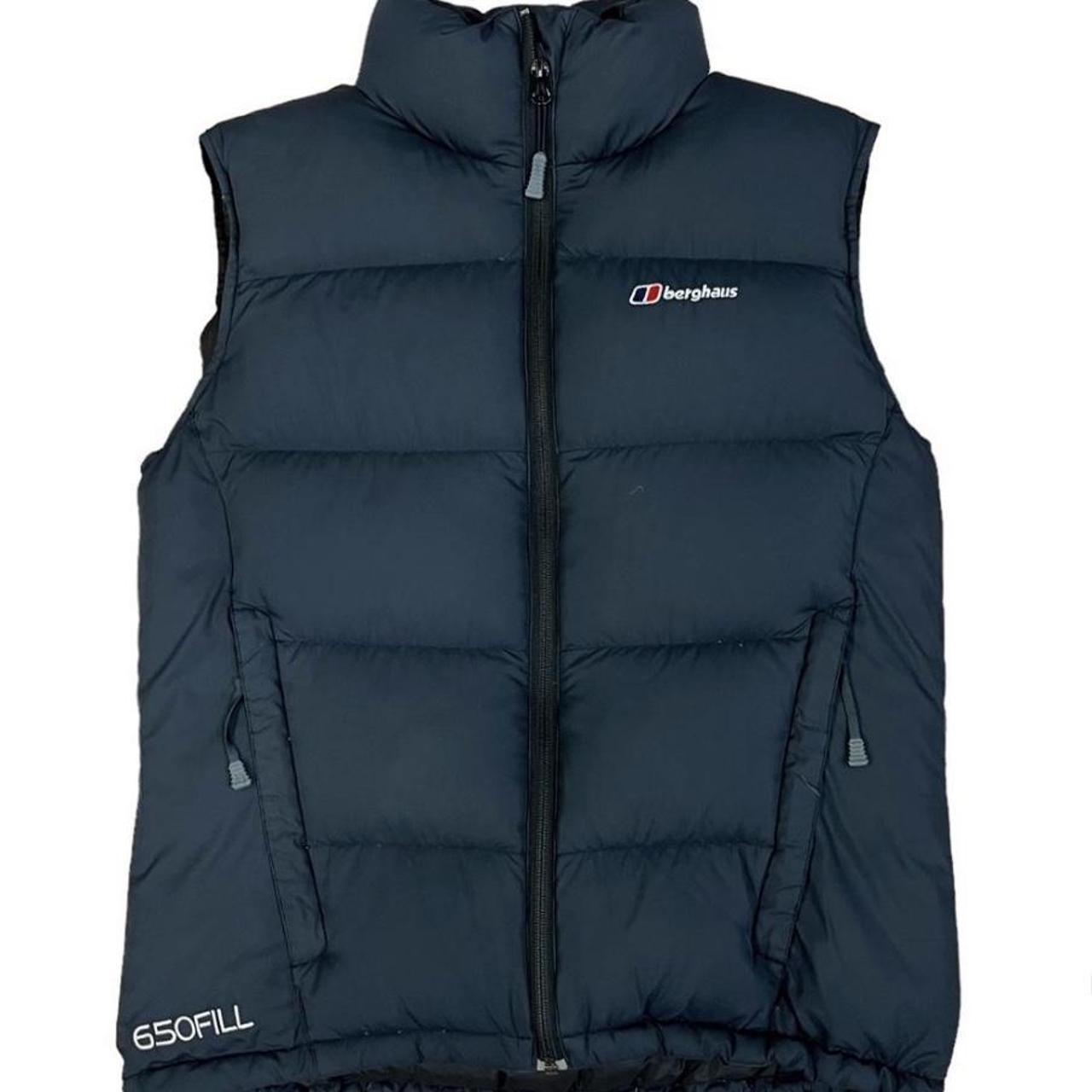 Literally just bought this lovely navy gilet from... - Depop