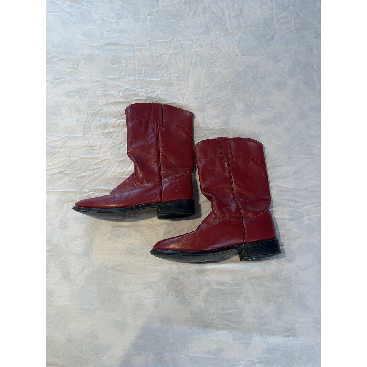 Source Unknown Women's Boots - Red/Black - US 7 –… - image 2