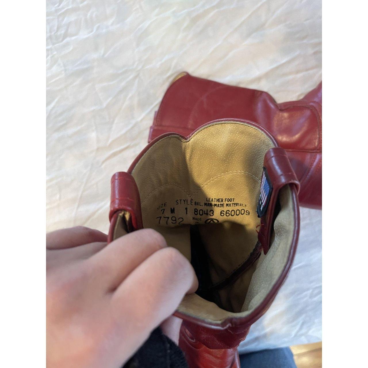 Source Unknown Women's Boots - Red/Black - US 7 –… - image 5