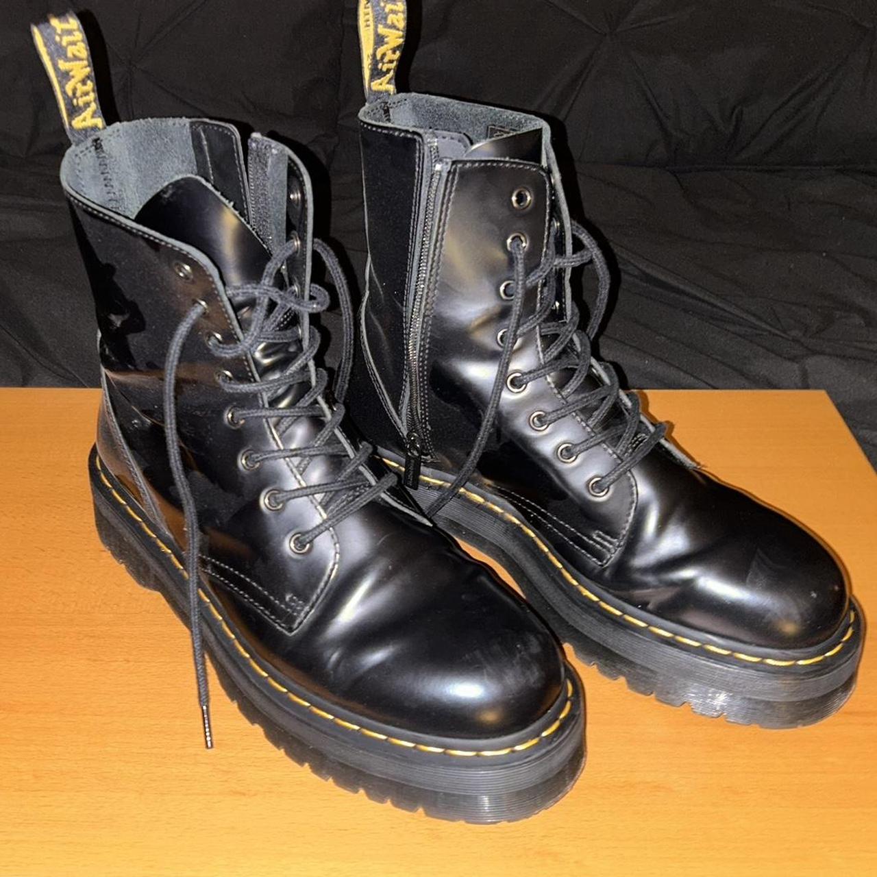 Doc martens platform boots Depop