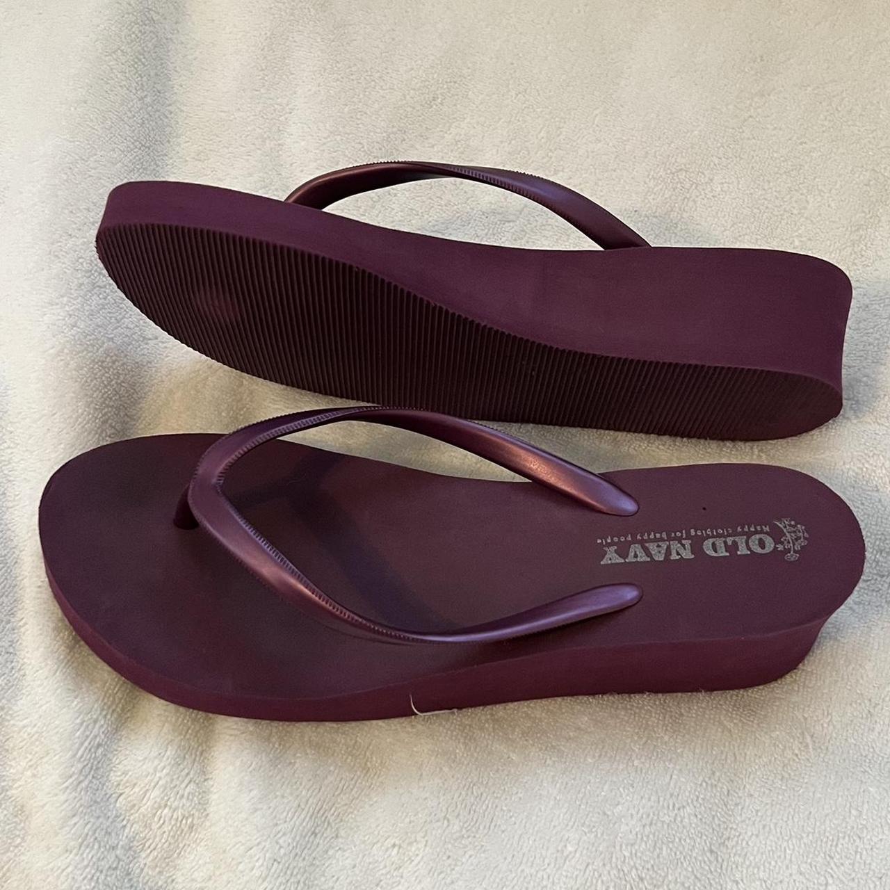 Old navy purple flip flops online