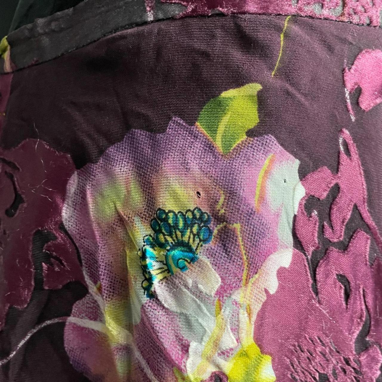 Source Unknown Women's Midi Skirt - Multi/Purple … - image 6