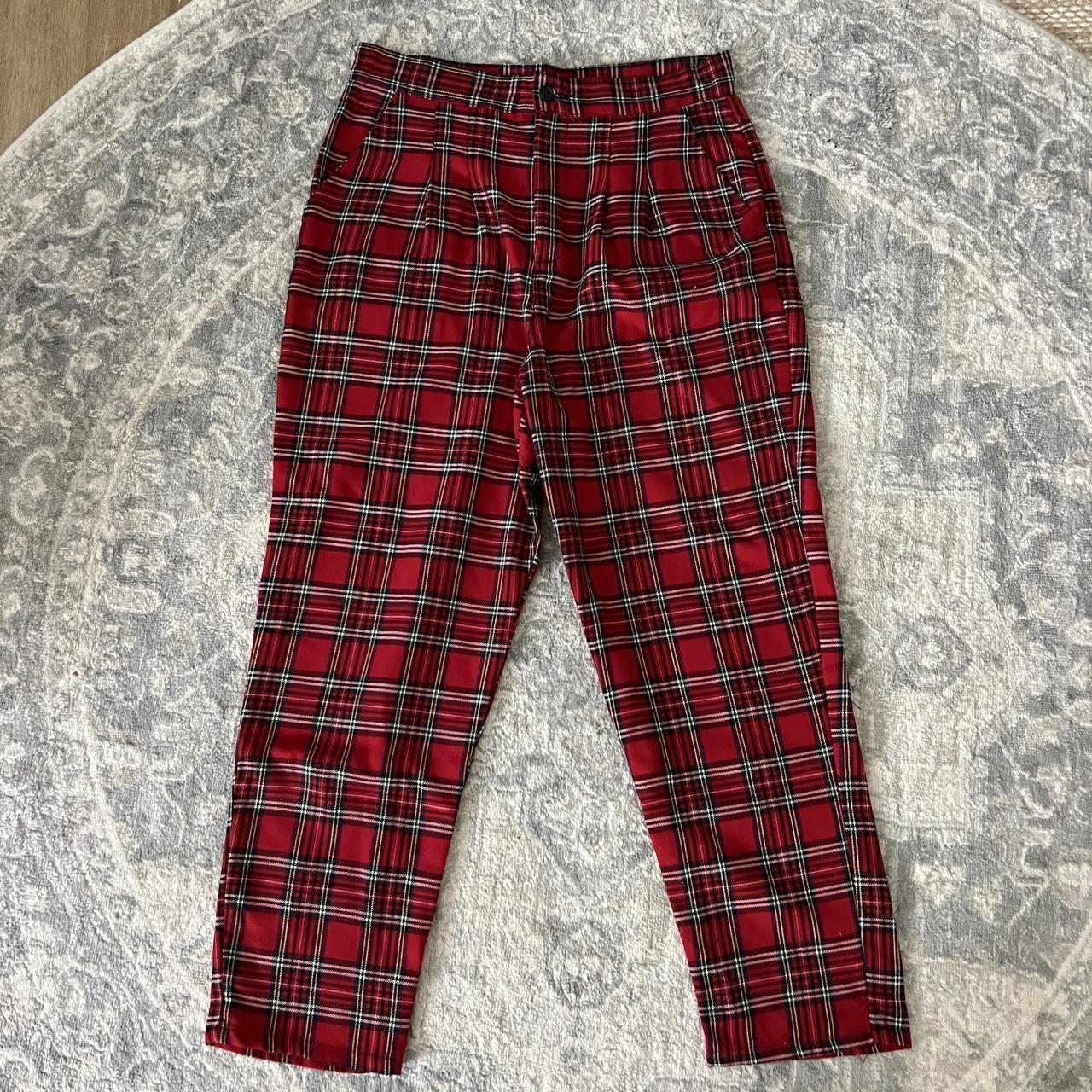 Urban renewal plaid on sale pants