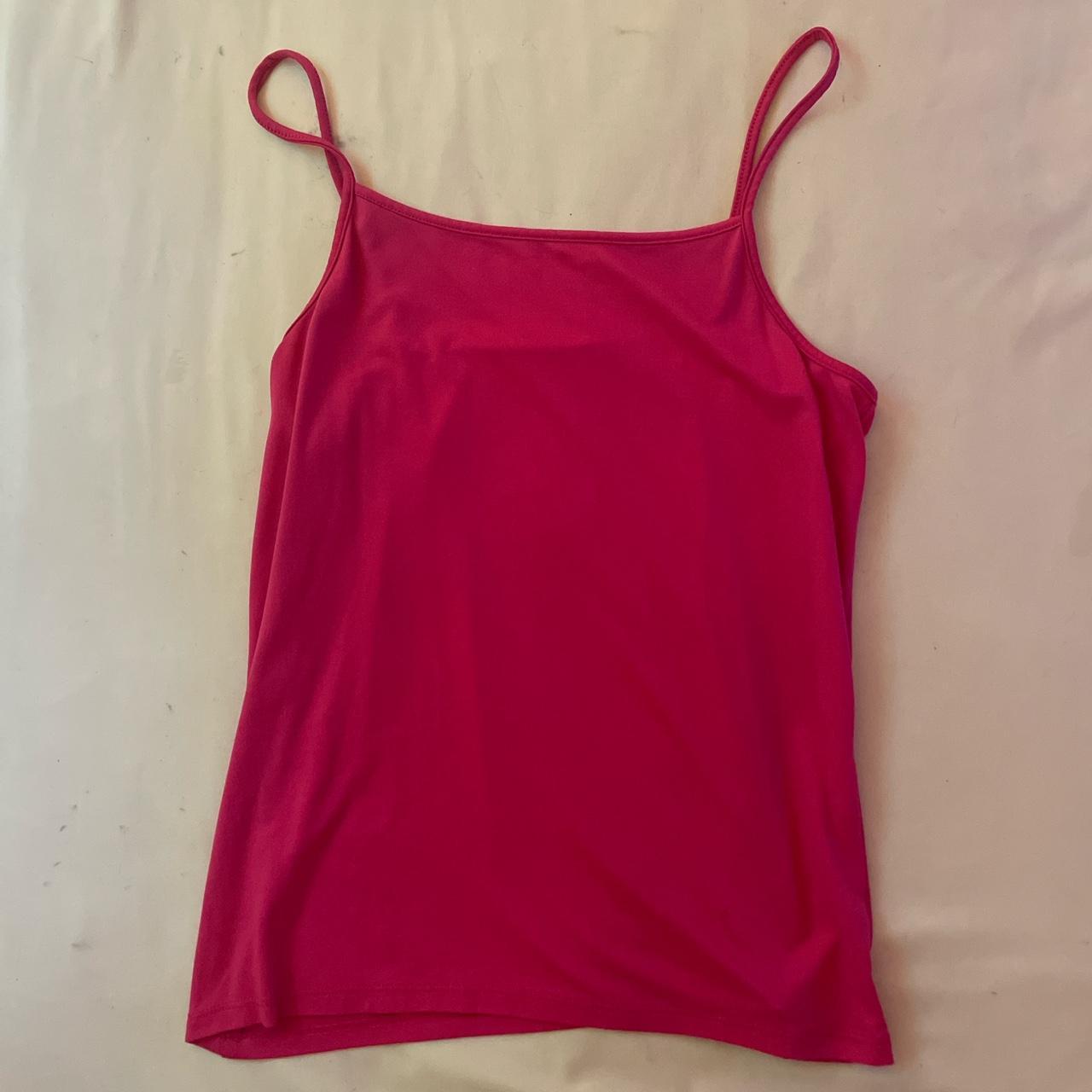 Hot online pink tank top brand