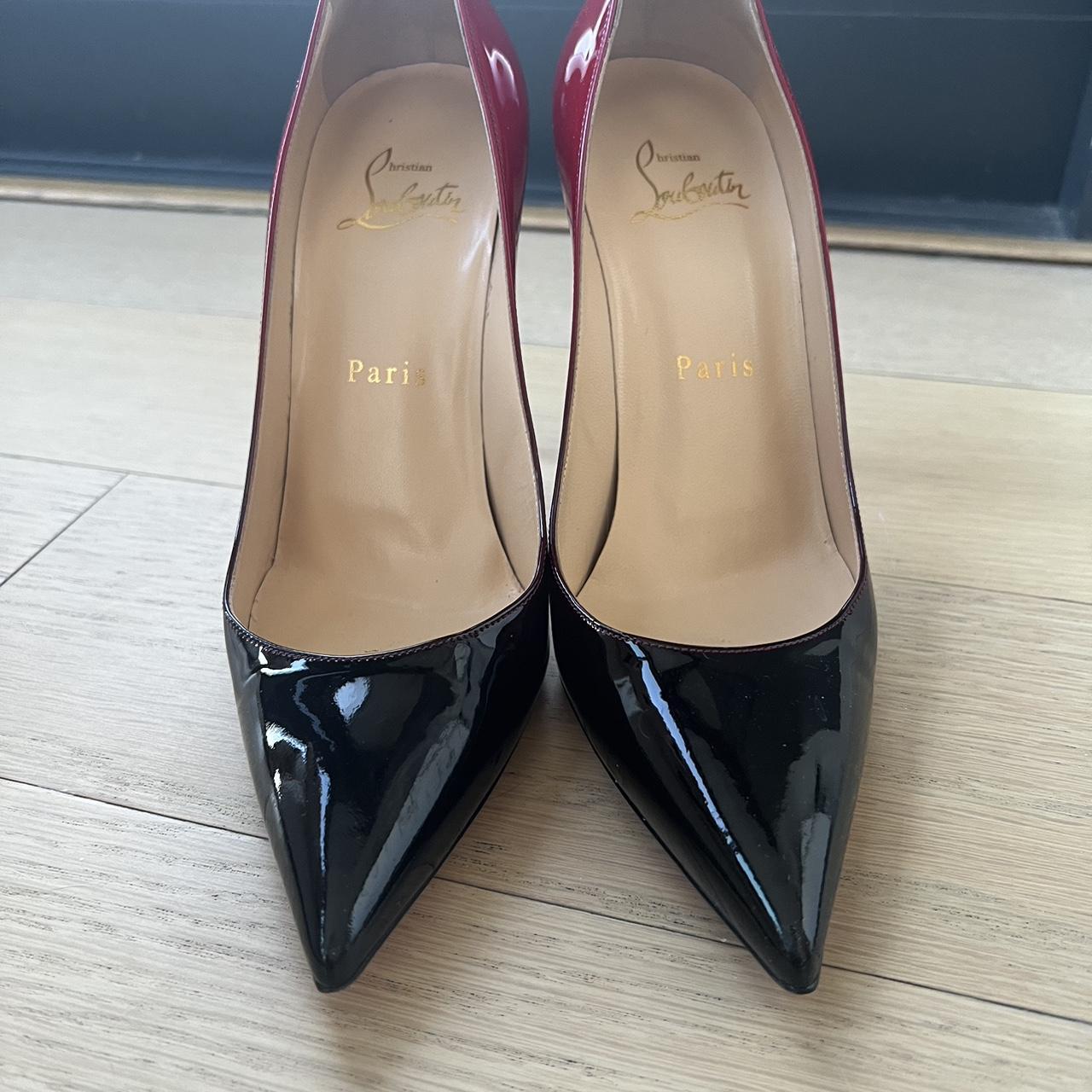 Christian Louboutin Décolleté 554 100 patent degrade...