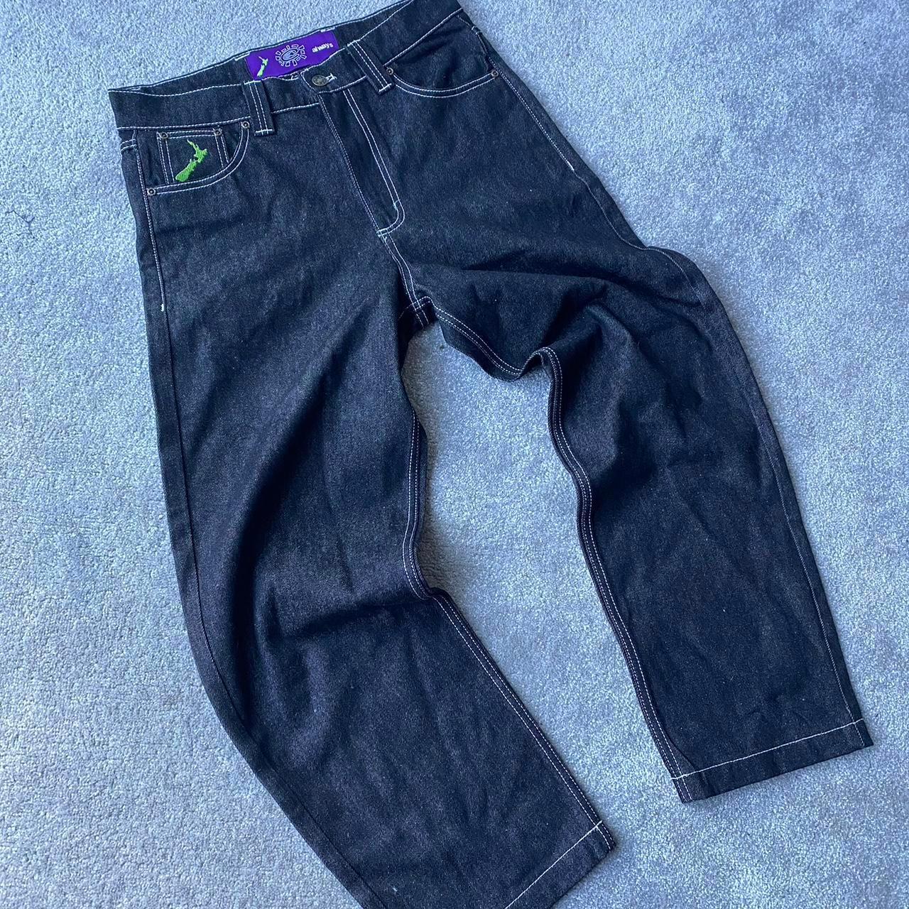 パンツ Always do what you should do denim black purple label inseam denim - black – always do what you should do