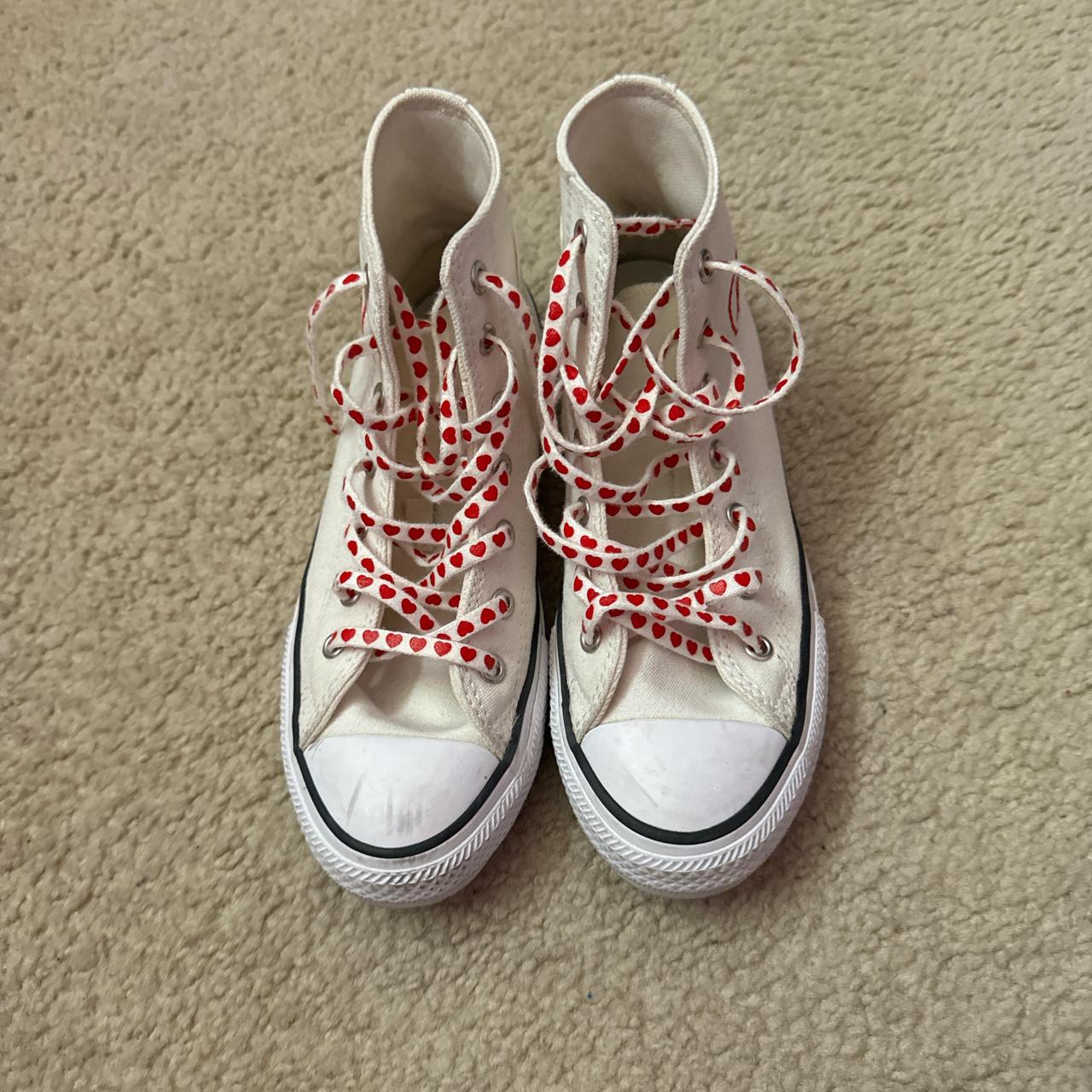 Polka dot converse toddler best sale