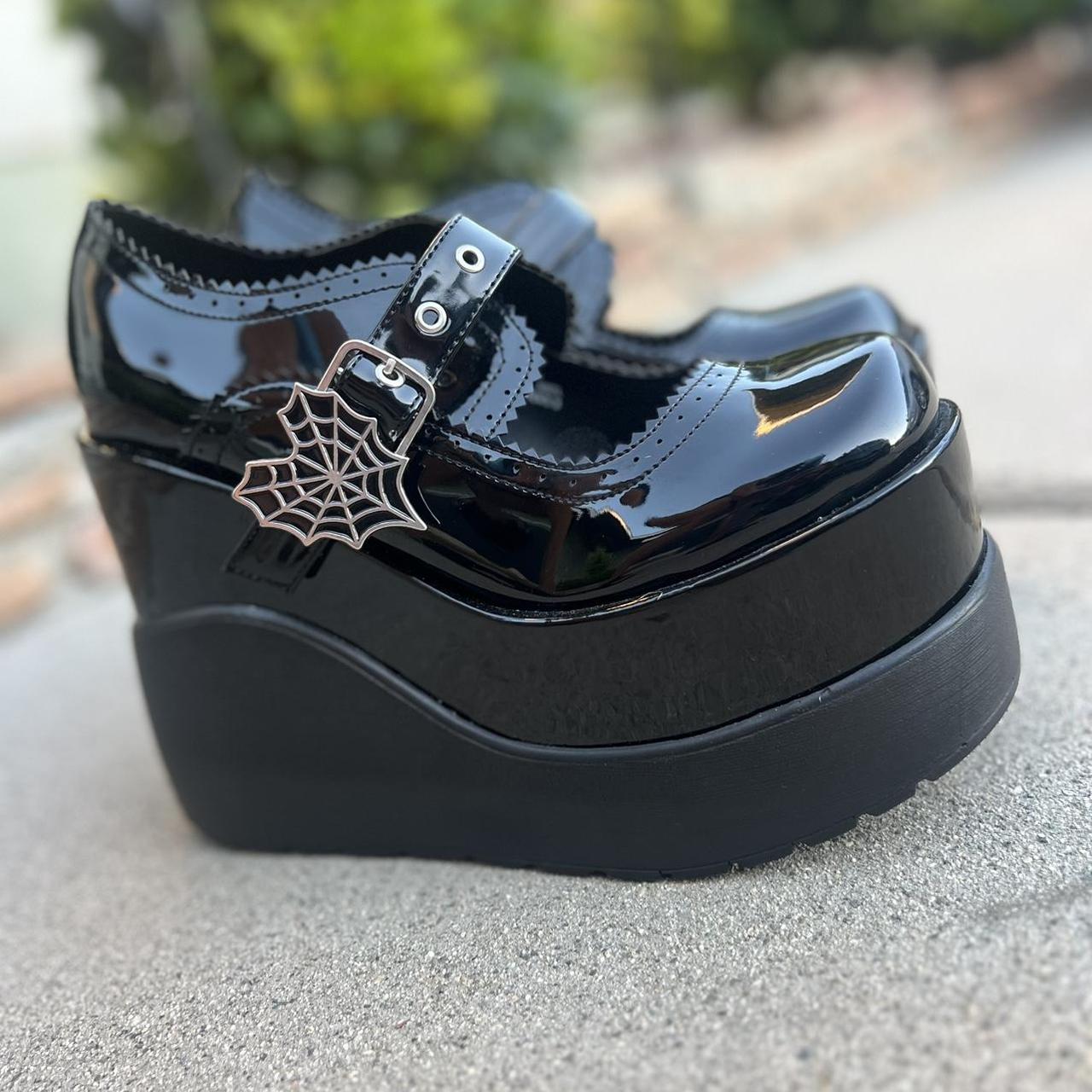 Demonia Mary Janes Heart White Vegan Sprite-02 Maryjane Heart