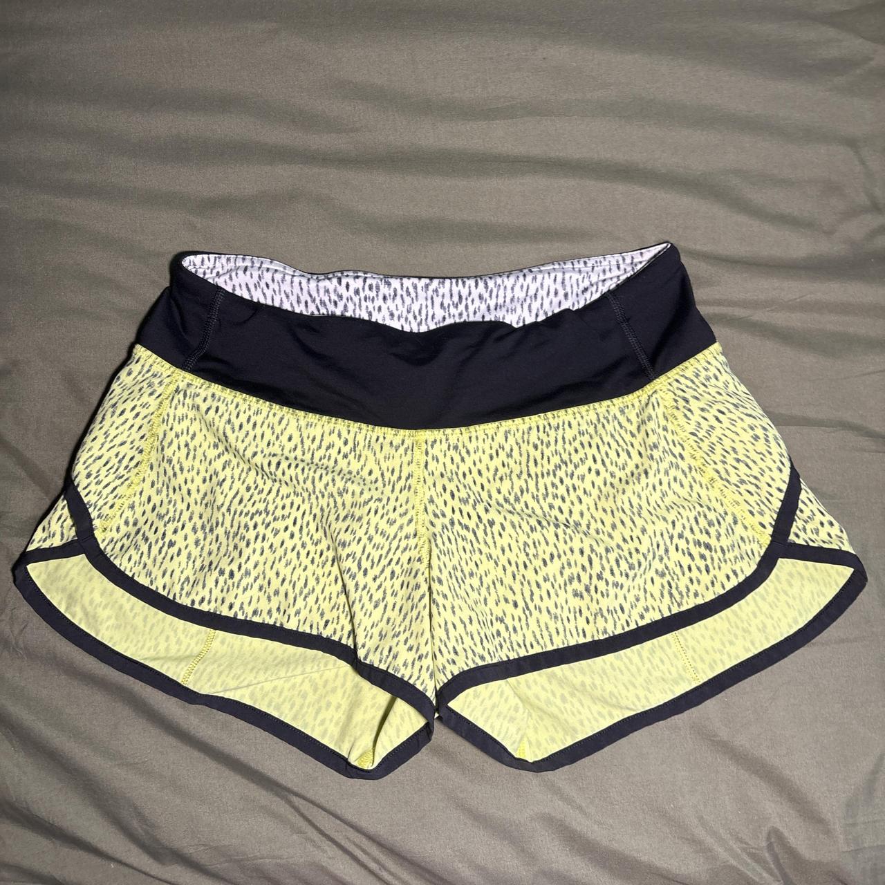 Lululemon Women's Shorts Yellow/Multi – Limited edition