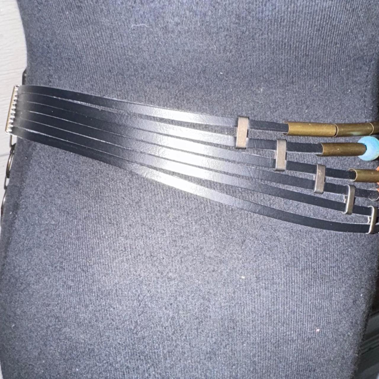 Source Unknown Women's Belt - Multi/Black – Boho … - image 3