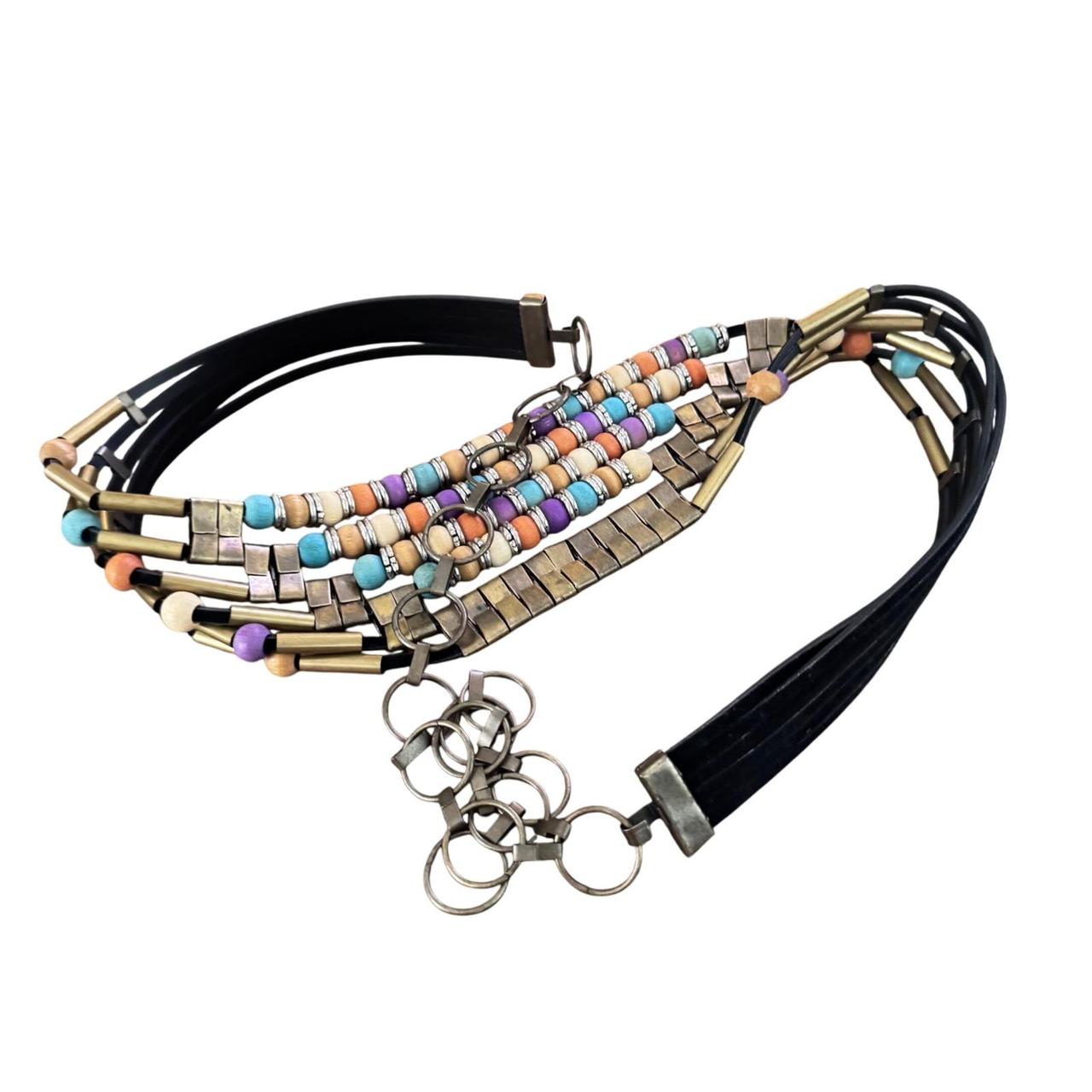 Source Unknown Women's Belt - Multi/Black – Boho … - image 8