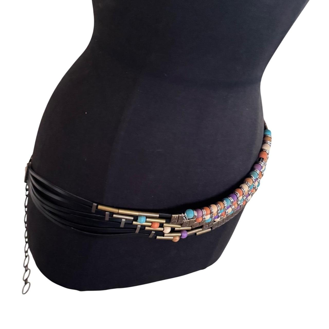 Source Unknown Women's Belt - Multi/Black – Boho … - image 4