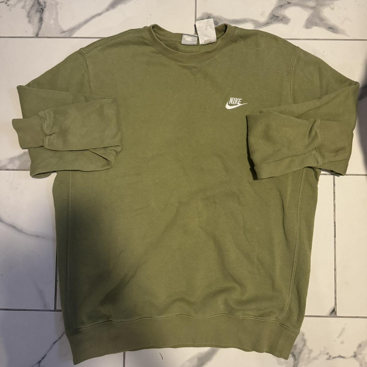 Green Nike Crewneck Sweatshirt