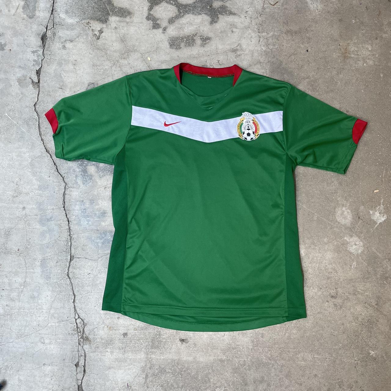 Vintage Nike Mexico Soccer Jersey Medium All offers... - Depop
