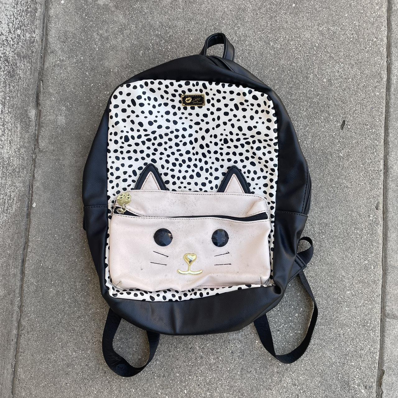 Betsey johnson sale cat bag