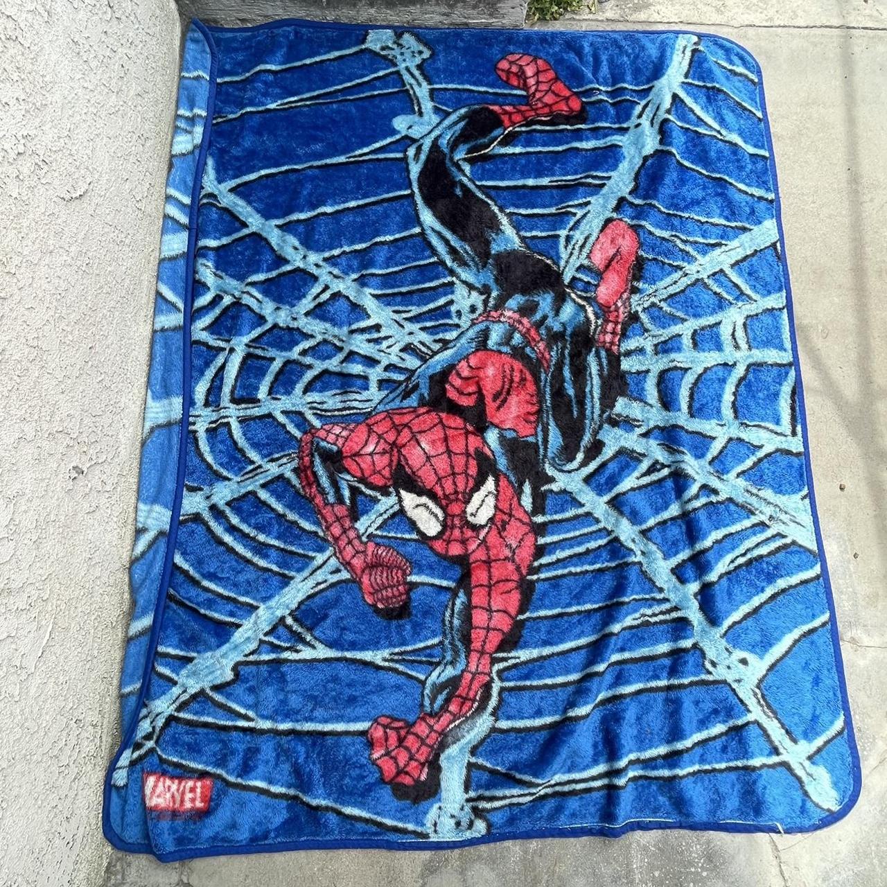 Vintage Marvel Spider Man Blanket All offers... Depop