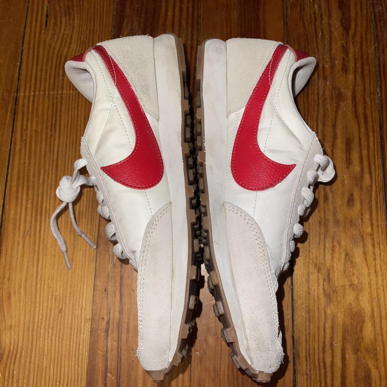 Nike daybreak white red on sale