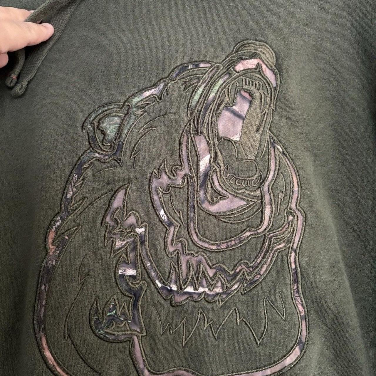 Source Unknown Men's Hoodie - Green - M – Items a… - image 3