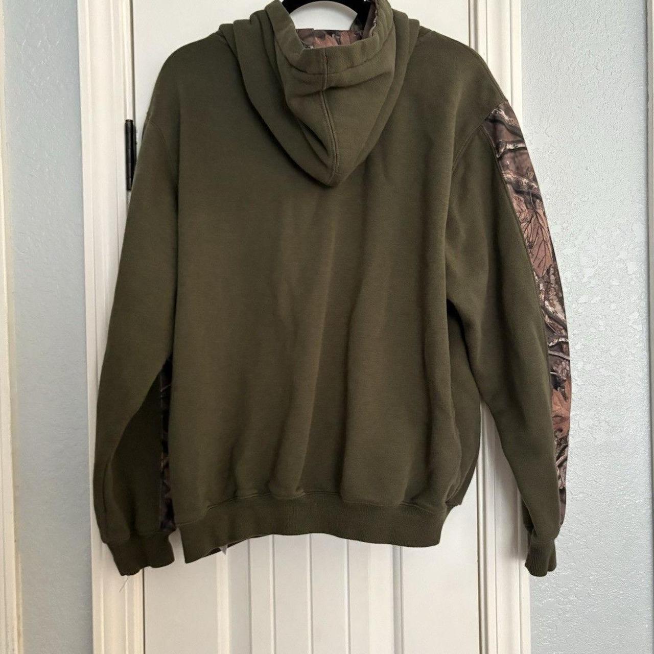 Source Unknown Men's Hoodie - Green - M – Items a… - image 6