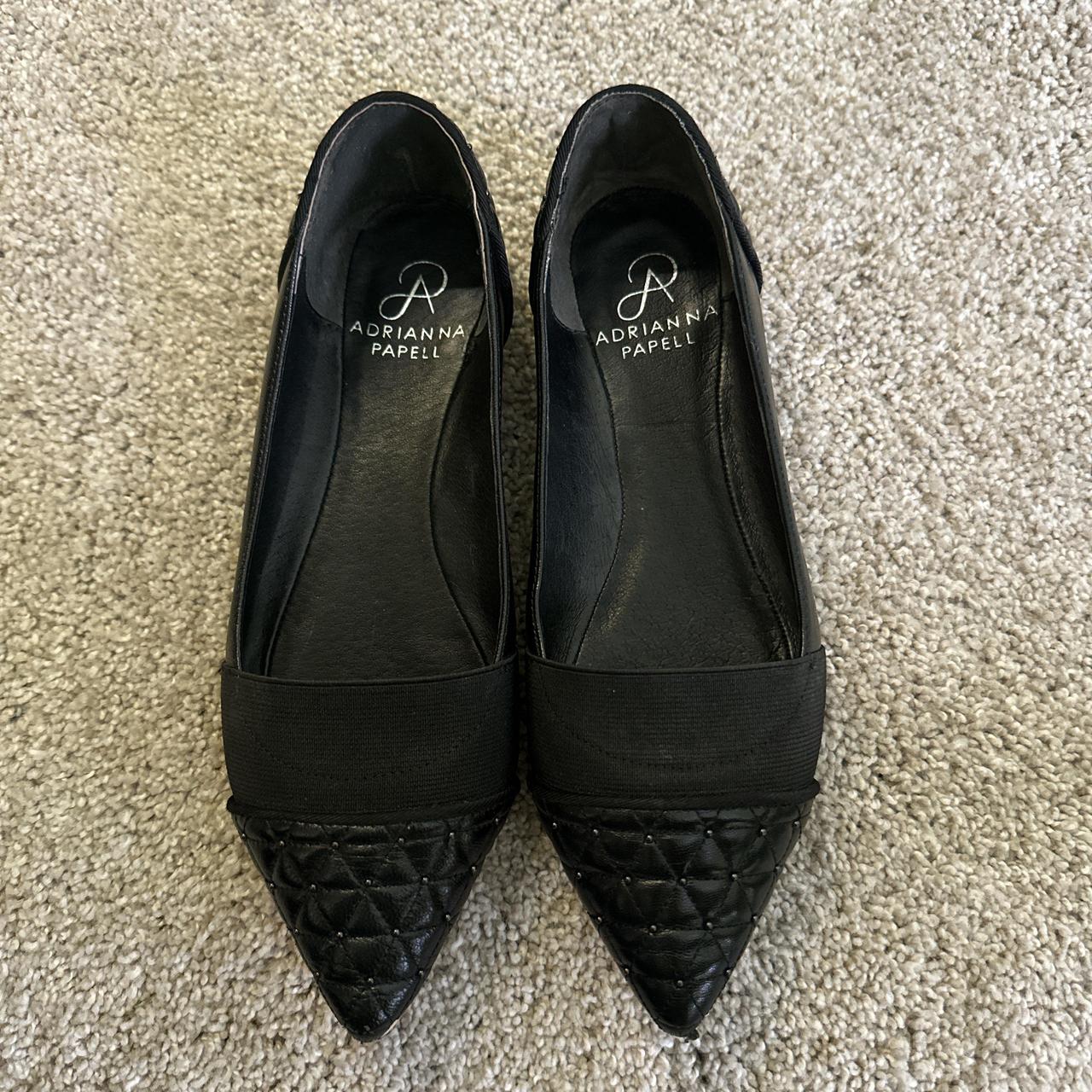 Adrianna Papell Black Flats Depop