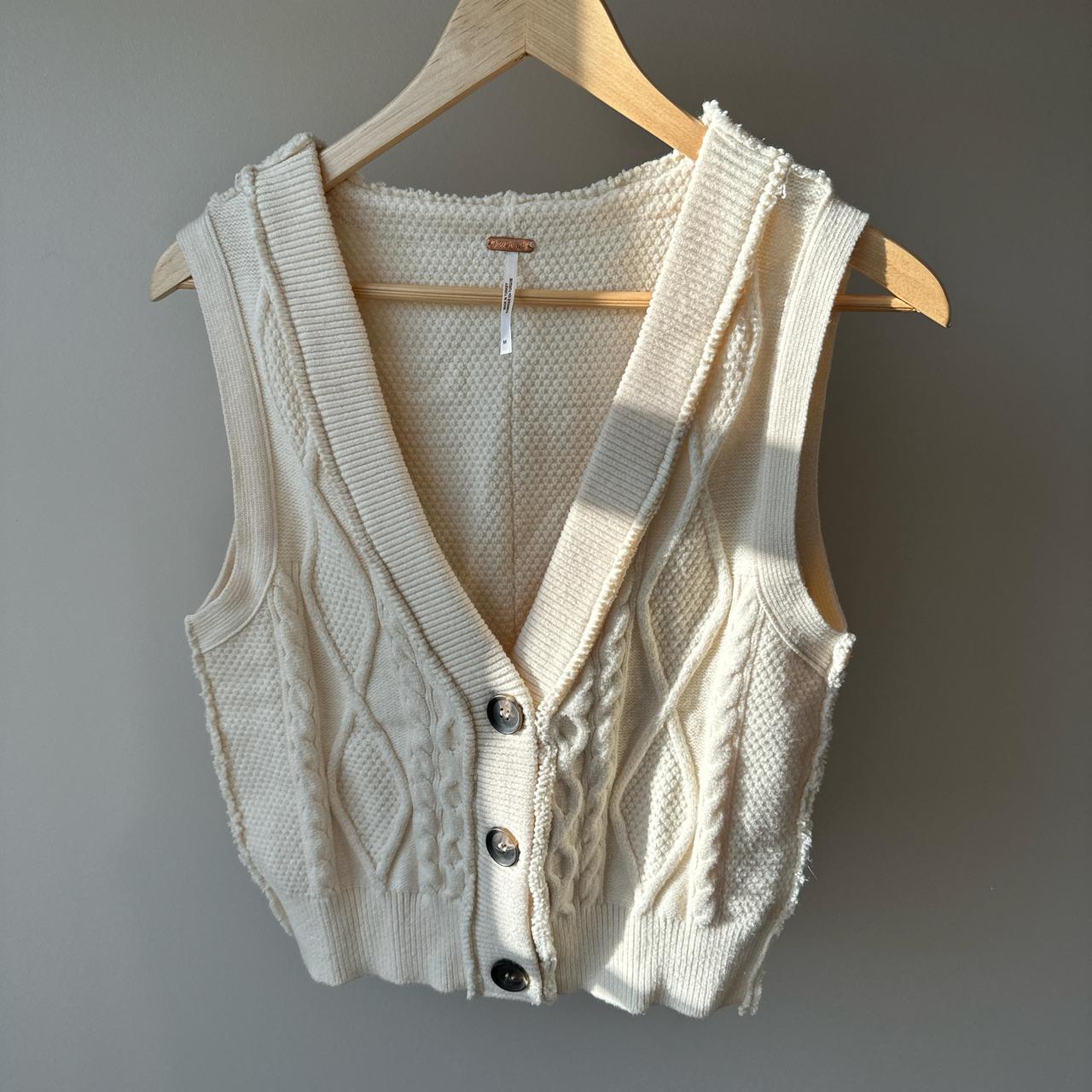 Free People Sweater Vest Depop Free People Sweater Vest Depop