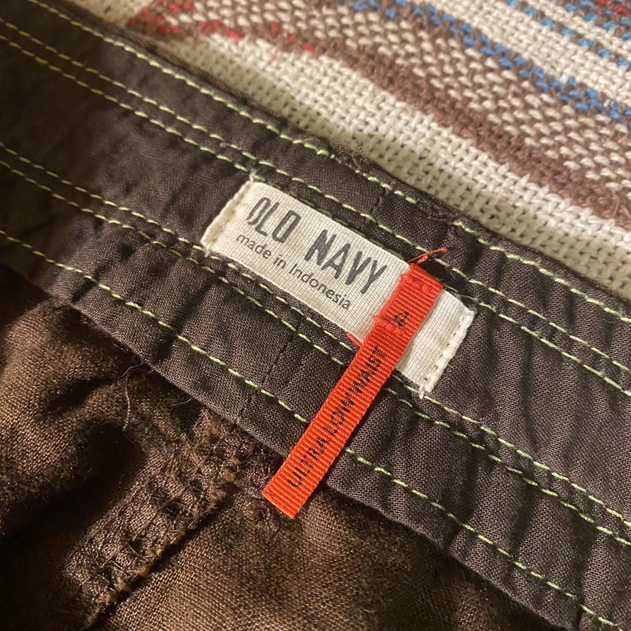 Old Navy Ultra Low Rise Cargo Pants Size... Depop