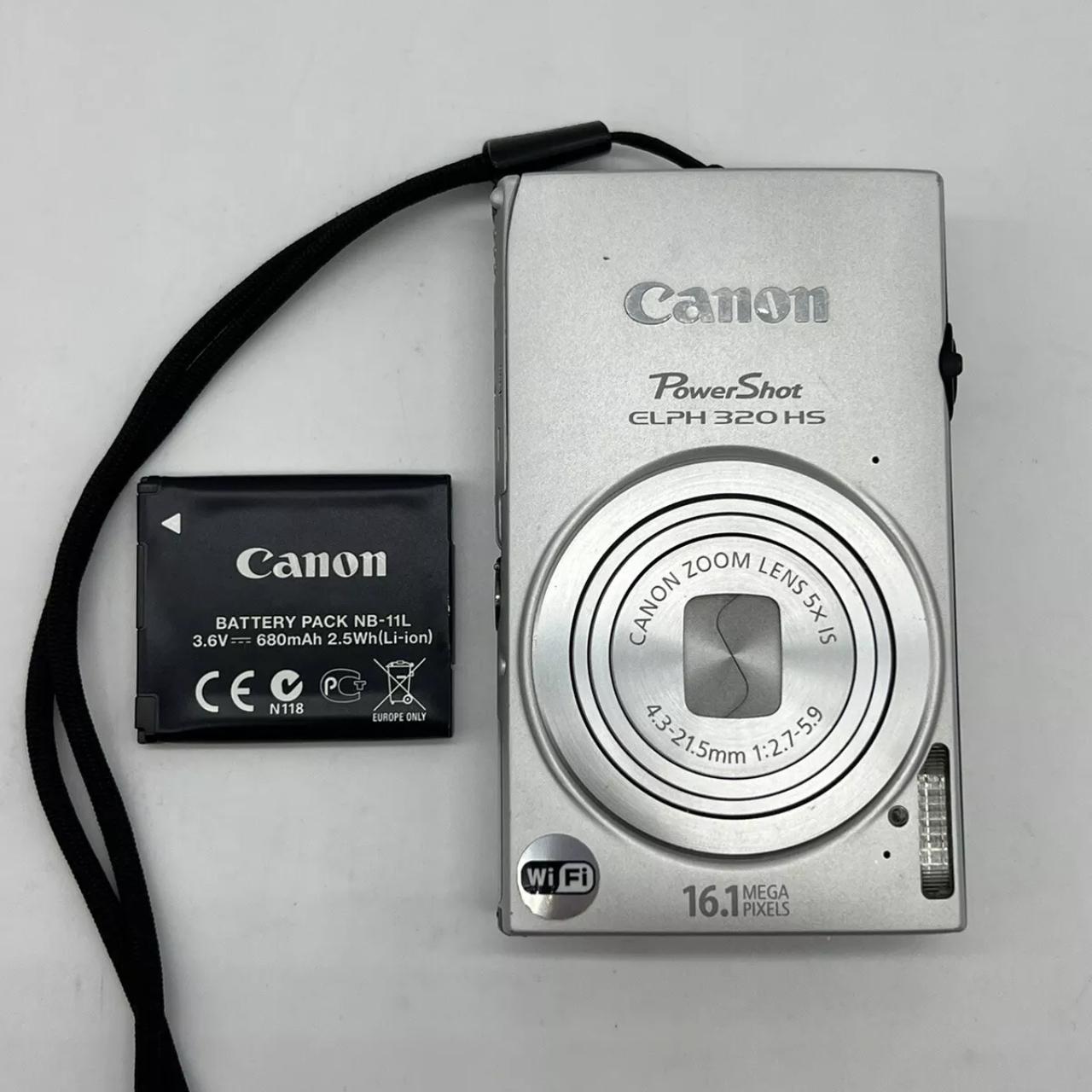 Canon PowerShot ELPH 320 HS 16.1 MP Digital Camera... Depop