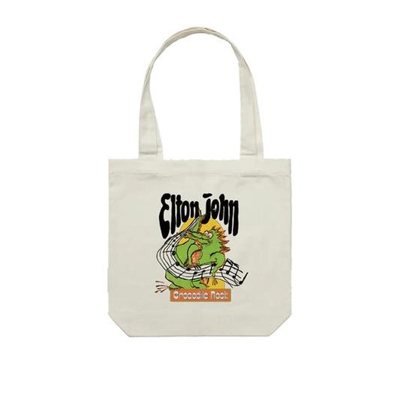 Brand New Unused Elton John Crocodile Rock Tote Bag... - Depop