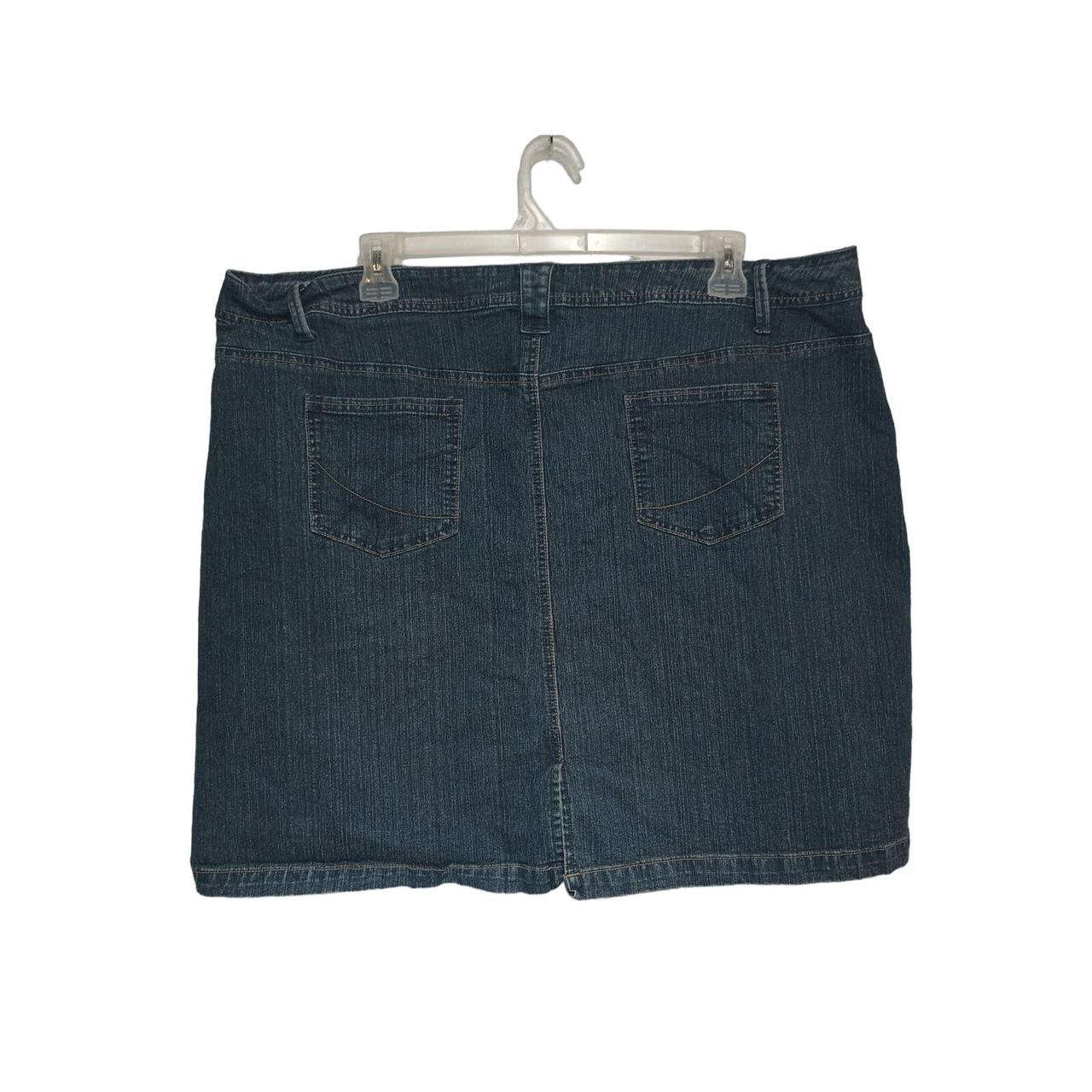 Basic Editions Women's Skirt - Blue - 26 – Basic … - image 2