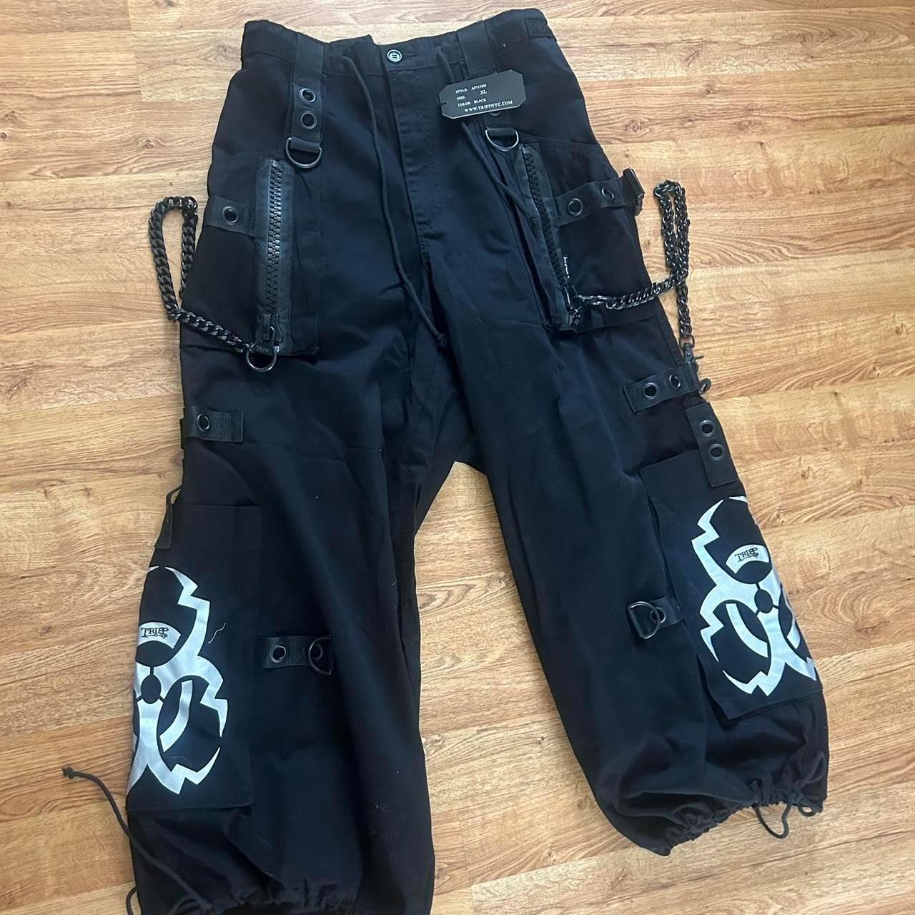 Tripp NYC Men's Black Jeans Tripp nyc hazard... - Depop