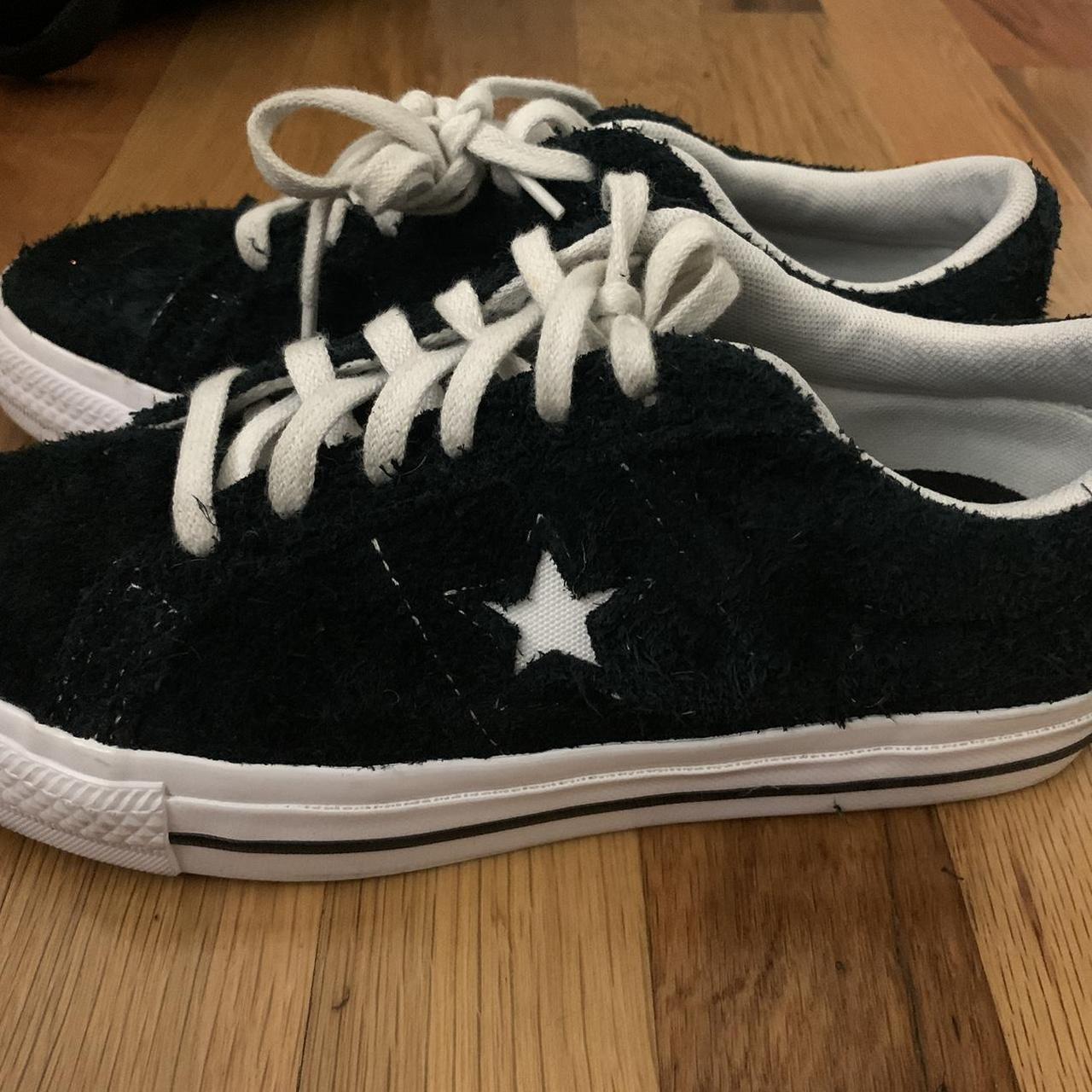 Converse One Star black Barely worn Can clean. Depop