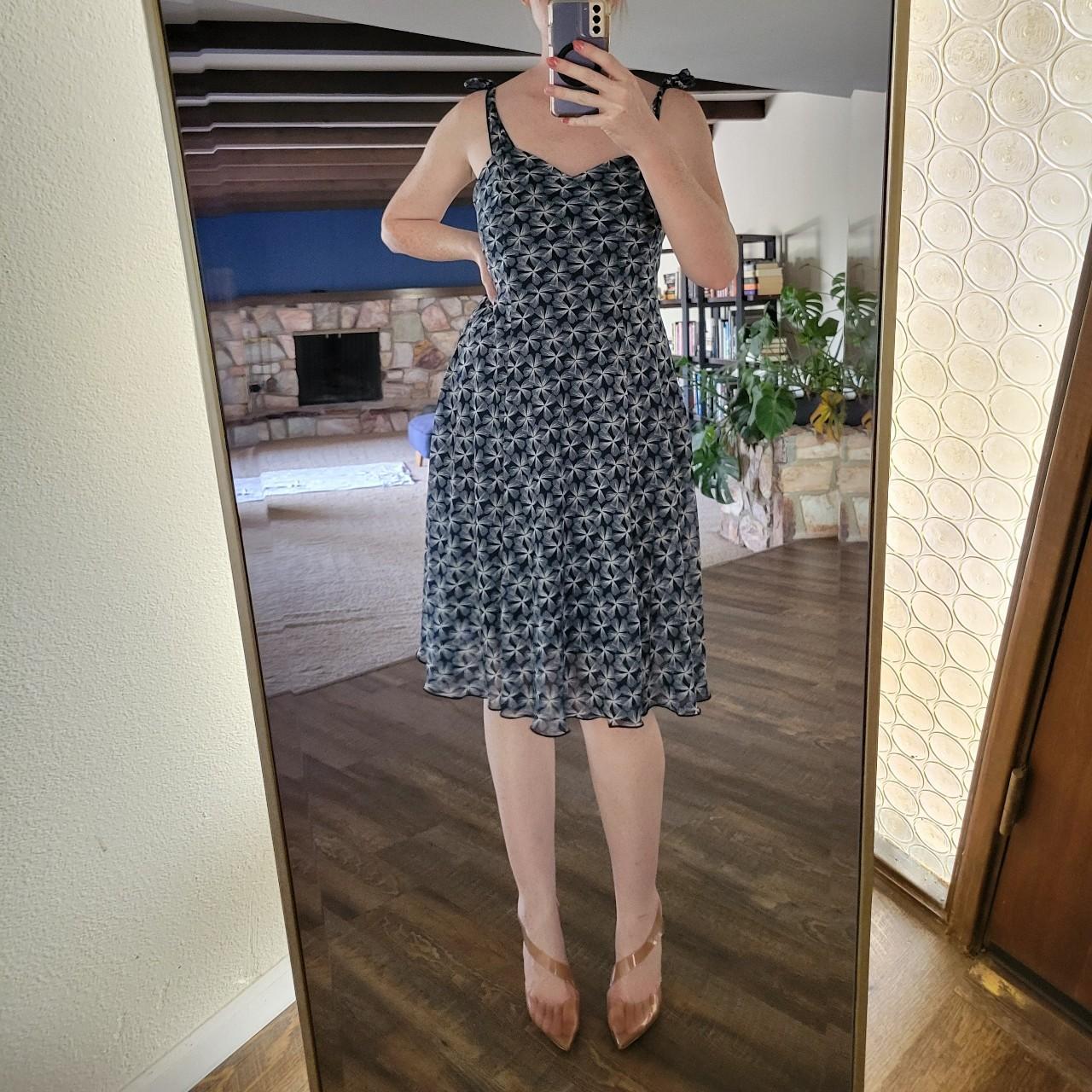 Beautiful vintage connected apparel chiffon dress. Depop