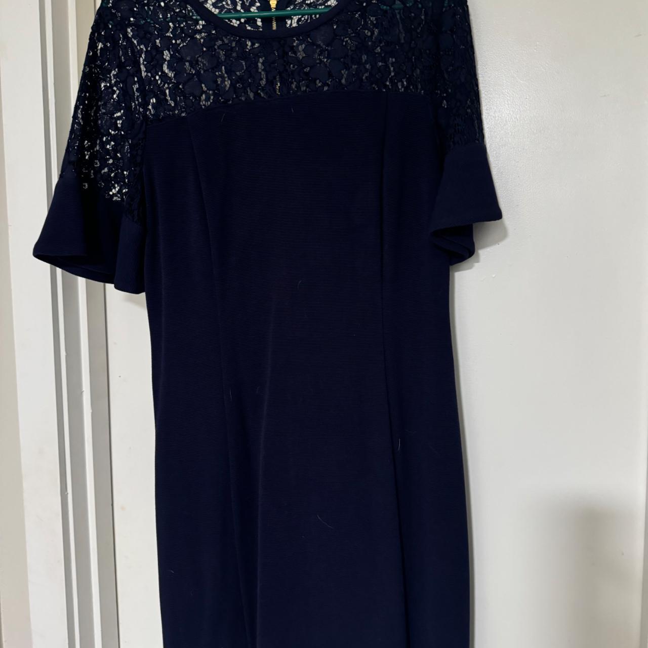 Draper James Women's Party Dress - Navy/Blue - 8 … - image 1