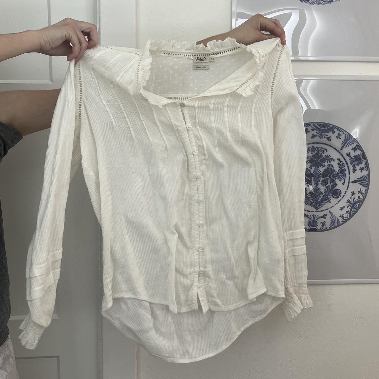 Faherty Women's Blouse - White/Cream - 2 – Fahert… - image 2