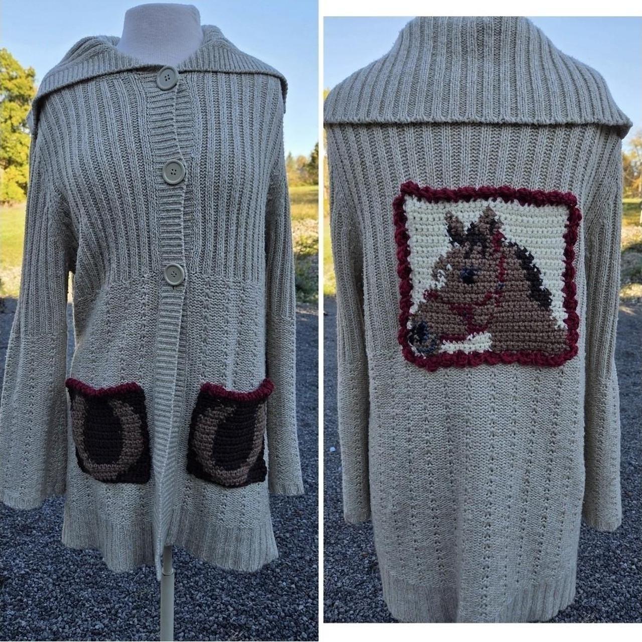 Faded Glory Women's Cardigan - Cream/Tan - XL – V… - image 2