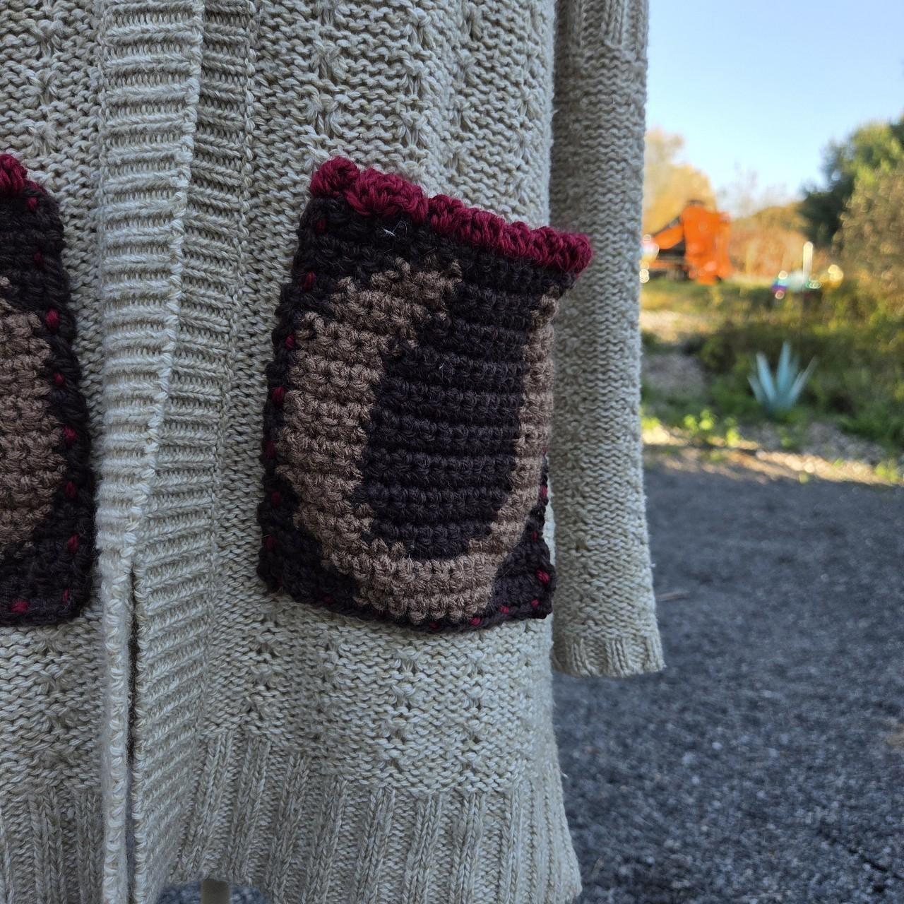 Faded Glory Women's Cardigan - Cream/Tan - XL – V… - image 6