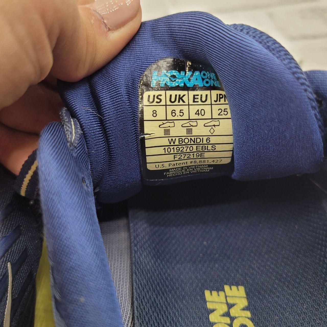 Hoka One One Women's Sneakers - Navy/Yellow - US … - image 7