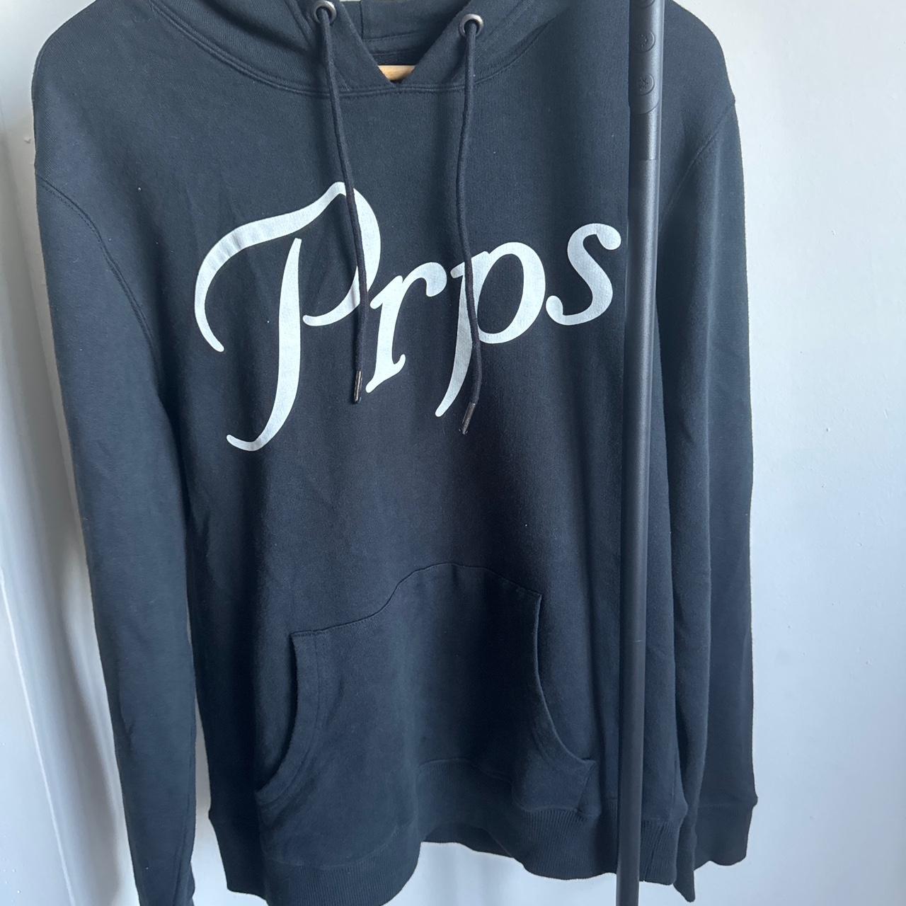 PRPS black and white hoodie