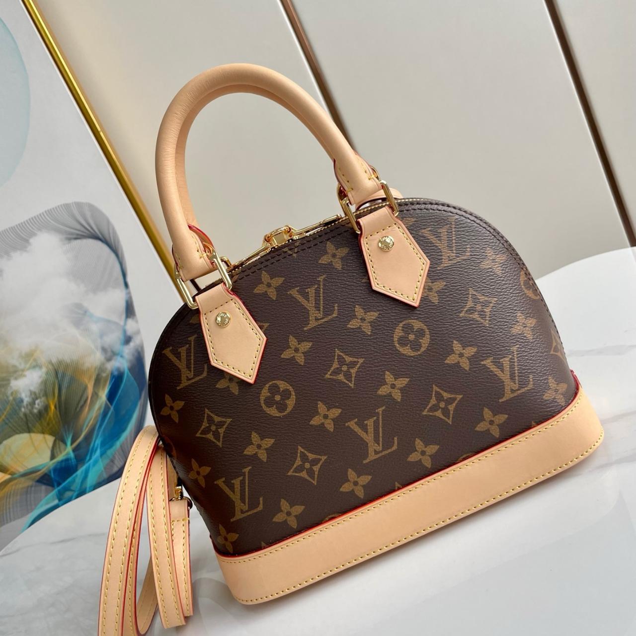 Bb Monogram Vernis Sac Alma Bb Imitation Lv Alma Louis Vuitton
