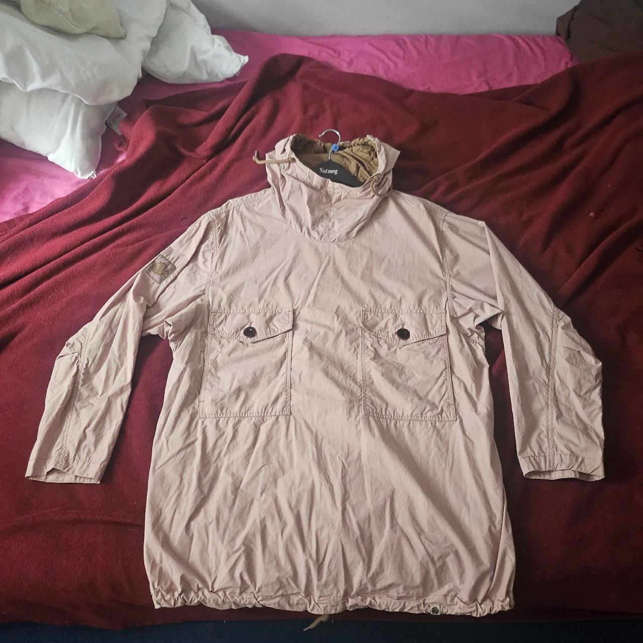 Pretty green pullover smok Size medium but fits