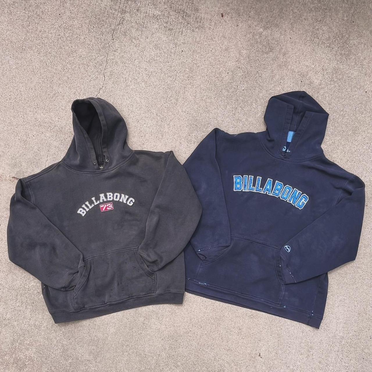 Vintage Billabong Hoodie Bundle Both Size Large Send... - Depop