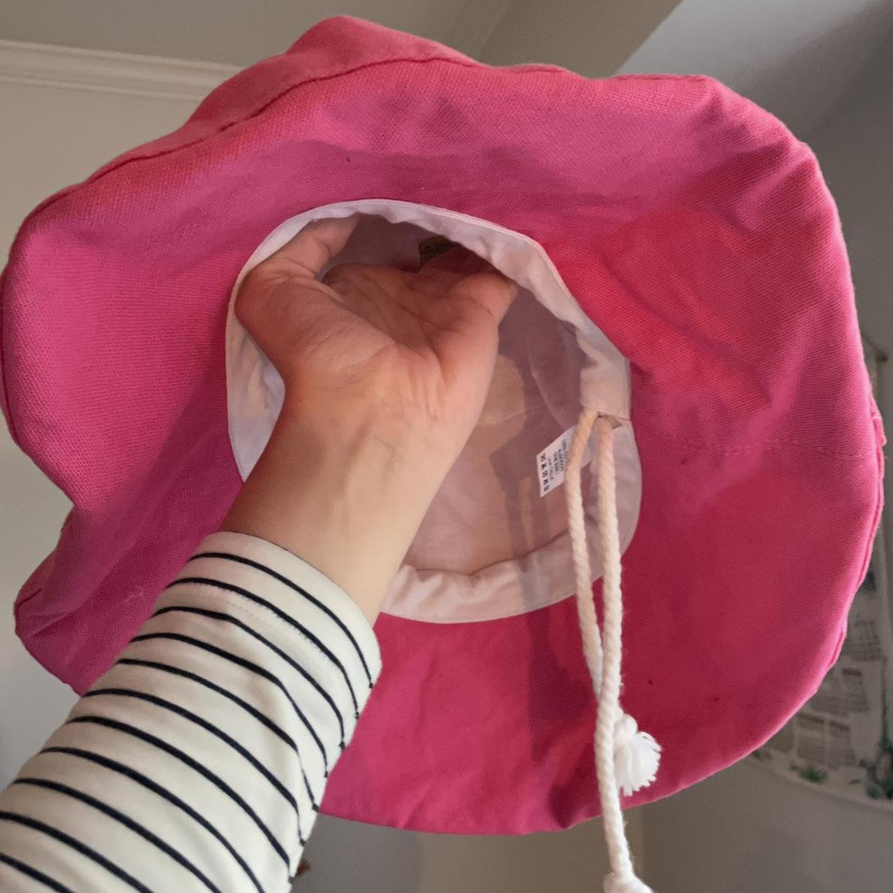 Scala Women's Pink Hat Depop