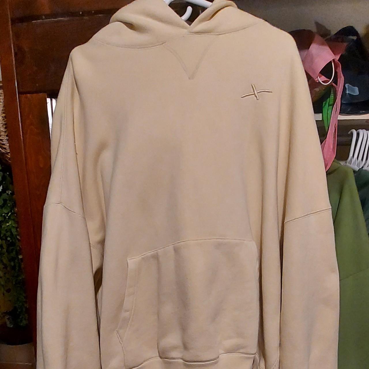 100t cream hoodie best sale