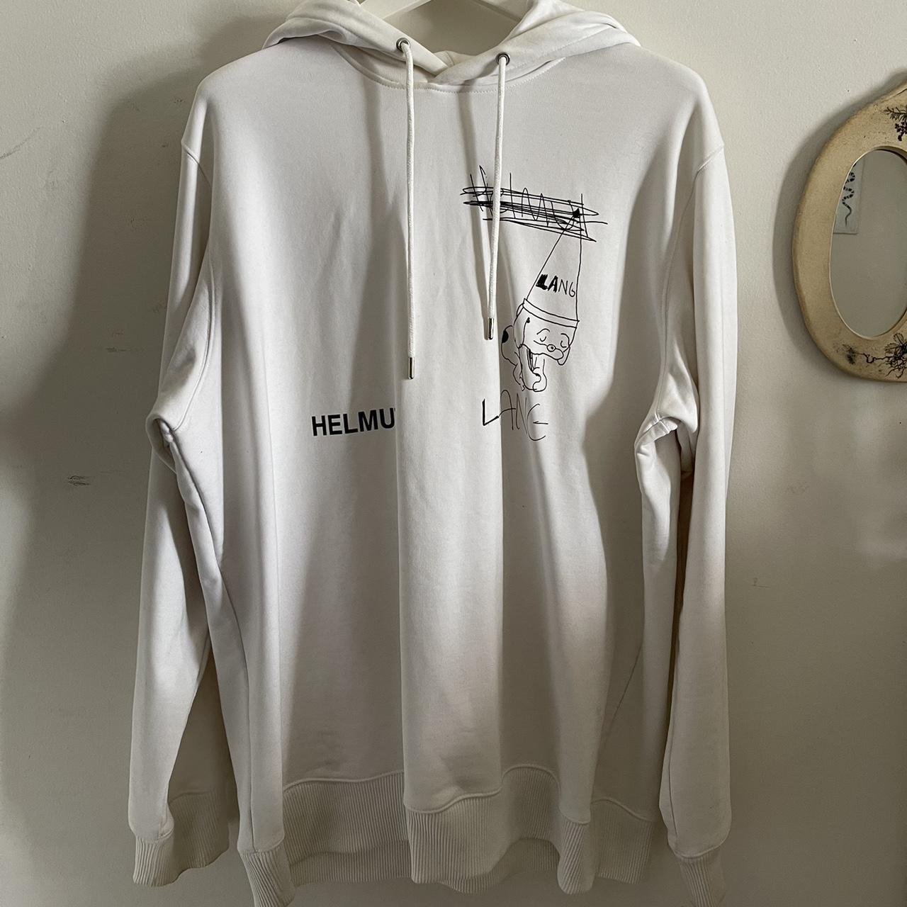 Helmut lang 2024 hoodie white