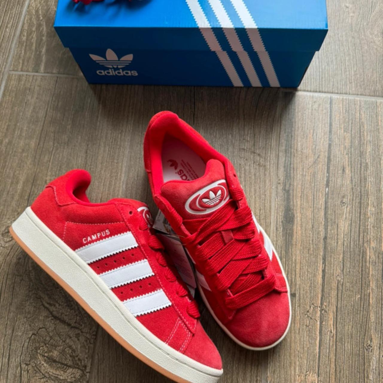 Adidas Campus 00s Red Size Uk Brand New Depop