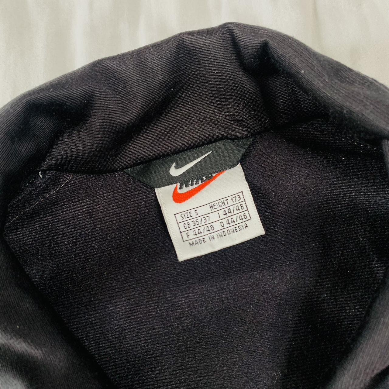 Vintage Nike black track jacket In great condition... - Depop