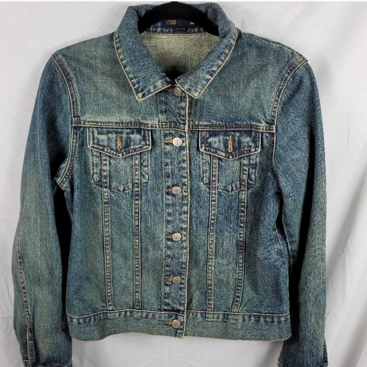 J.Crew Denim good Jean Jacket Sz M