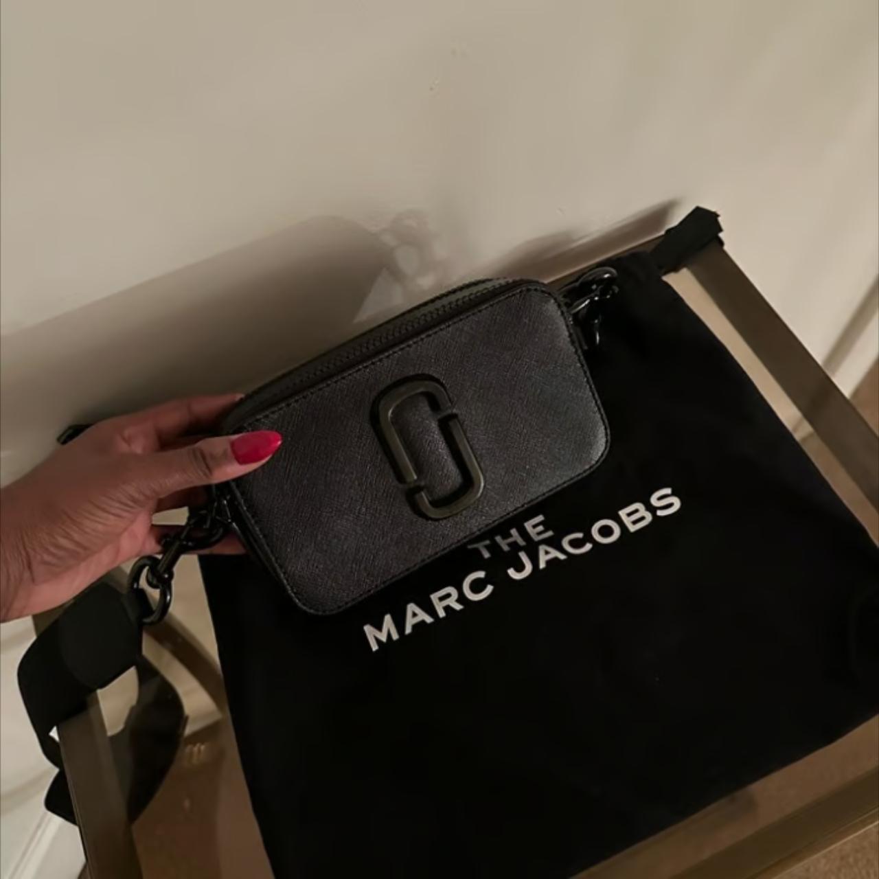 Marc Jacob Snapshot DTM Leather Crossbody Bag With... - Depop