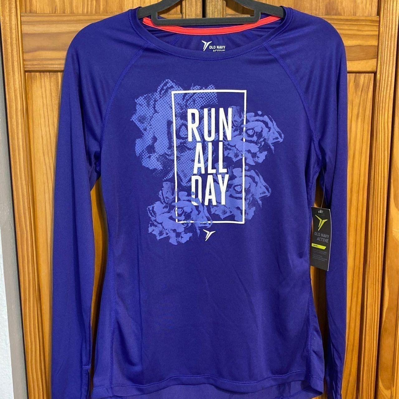 NWT Old Navy Dri Fit Active Long Sleeve Shirt Size