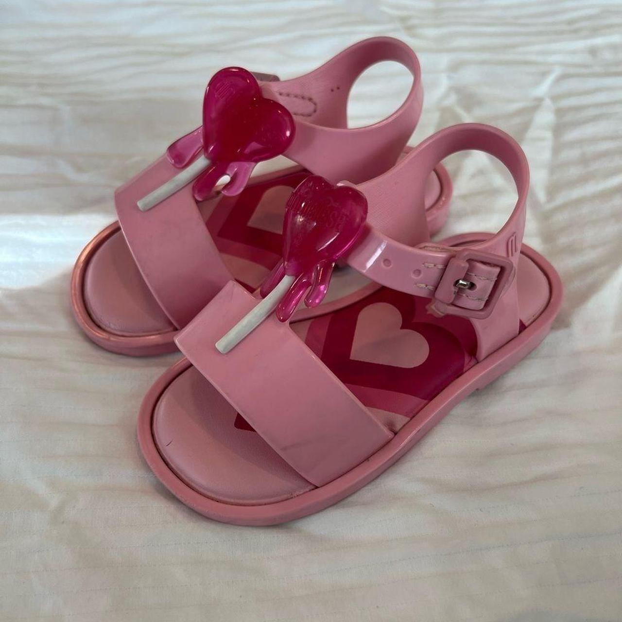 Ladies Sandals Mini Melissa Mar Sandal Rosa Mini Melissa Mini Mar